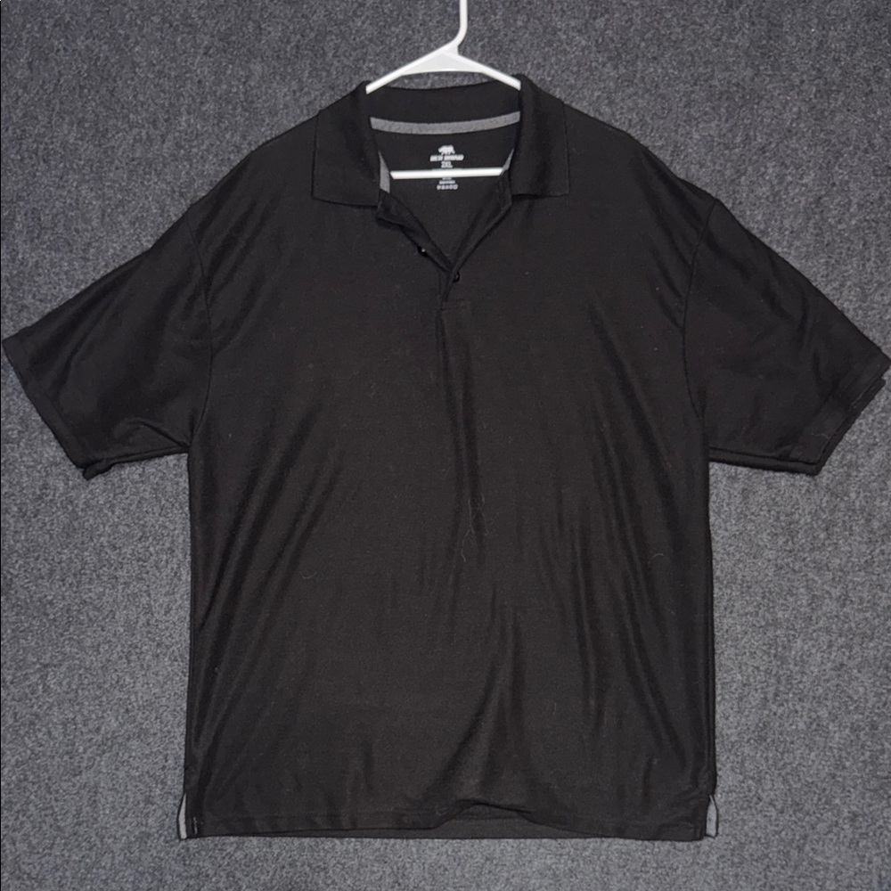 Red Rhino  Black Polo Shirt for Men 2Xl‎